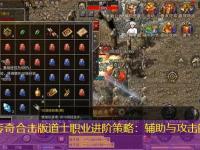 热血传奇合击版道士职业进阶策略：辅助与攻击的平衡之道